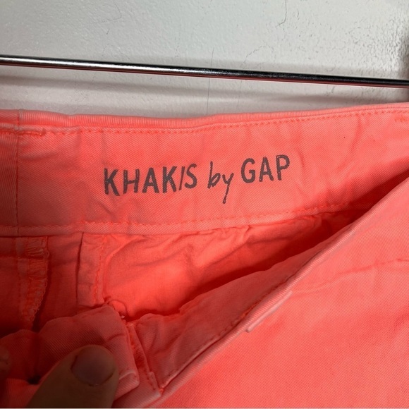 Khakis by Gap broken in straight pants neon size 4 - Picture 4 of 7